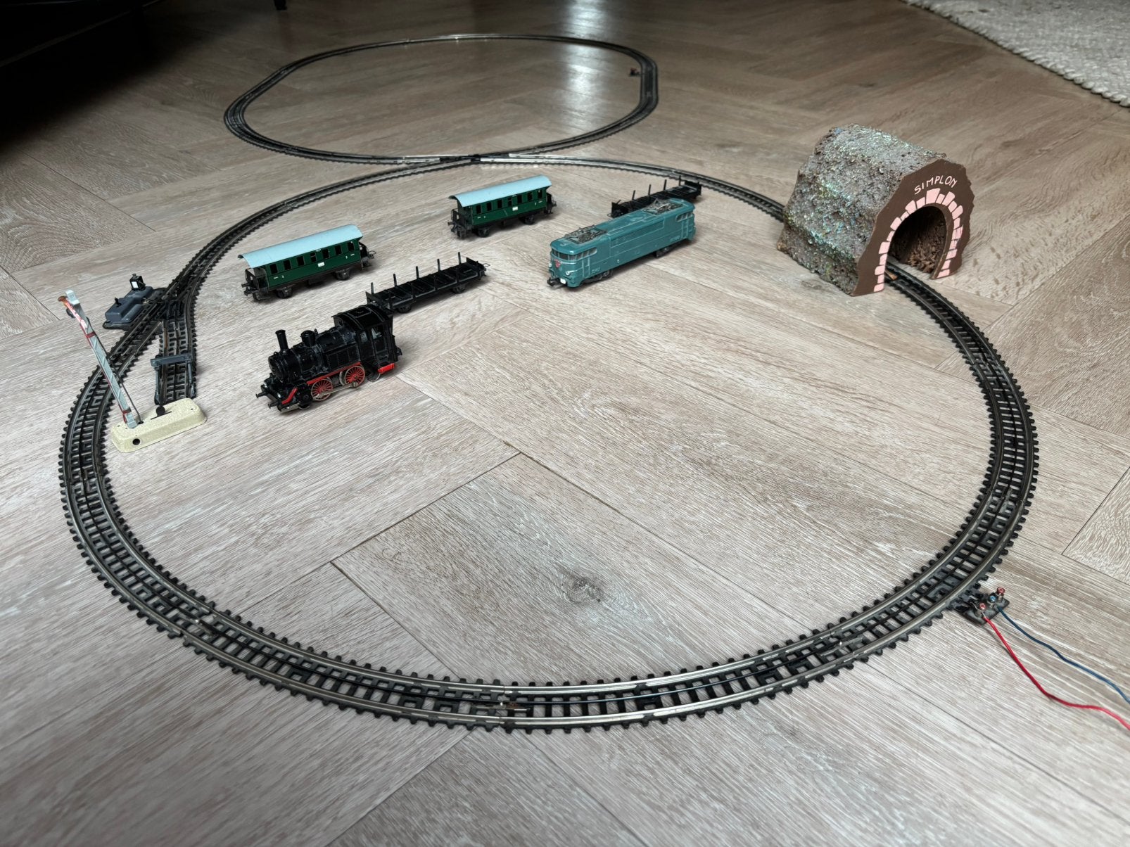 Vintage Trix Express H0 Treinset jaren '40 - '60, Hobby en Vrije tijd, Ophalen of Verzenden, Gebruikt, Gelijkstroom, Trix