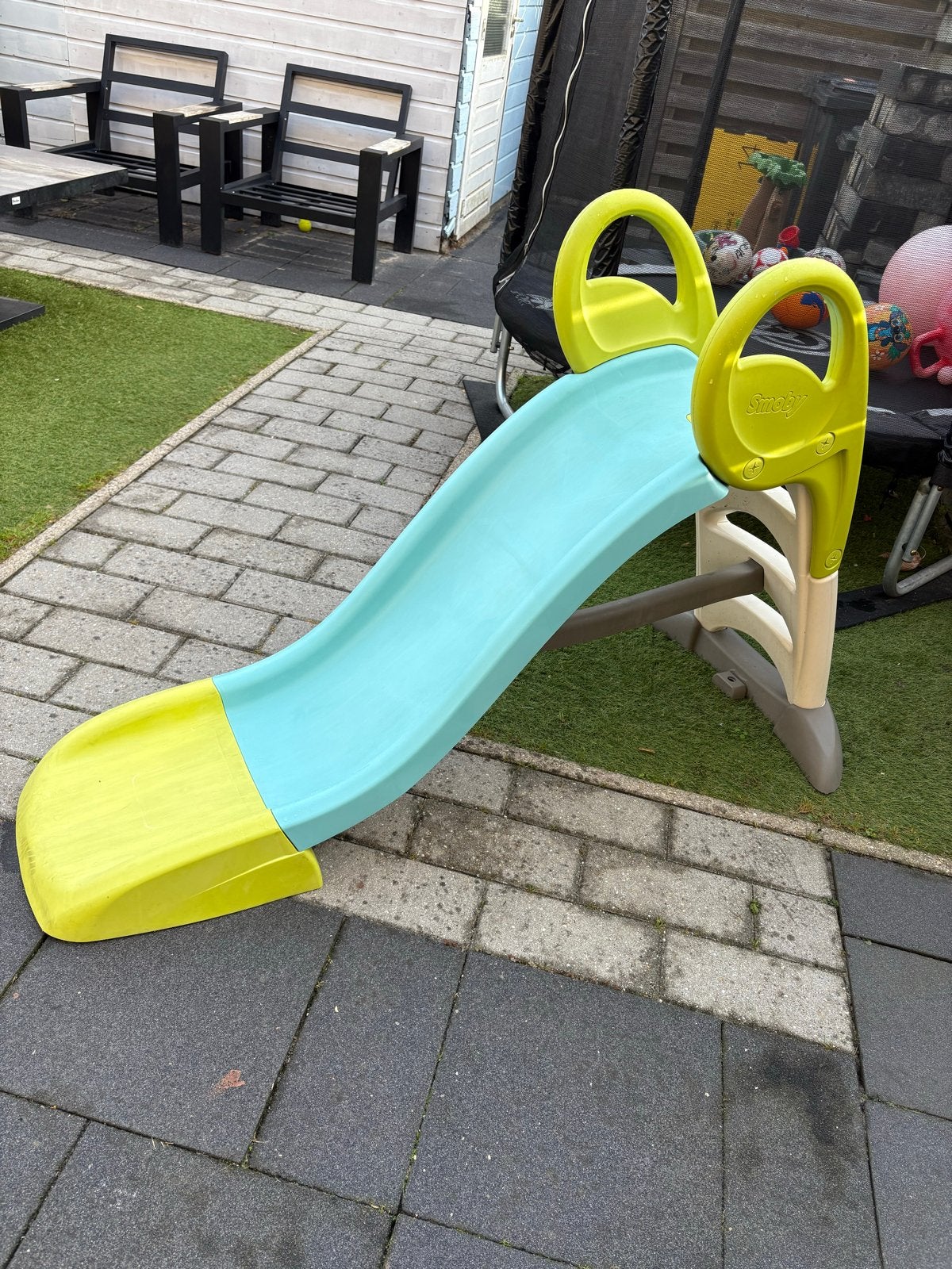 Smoby (water) Glijbaan, Ophalen, Gebruikt, Glijbaan