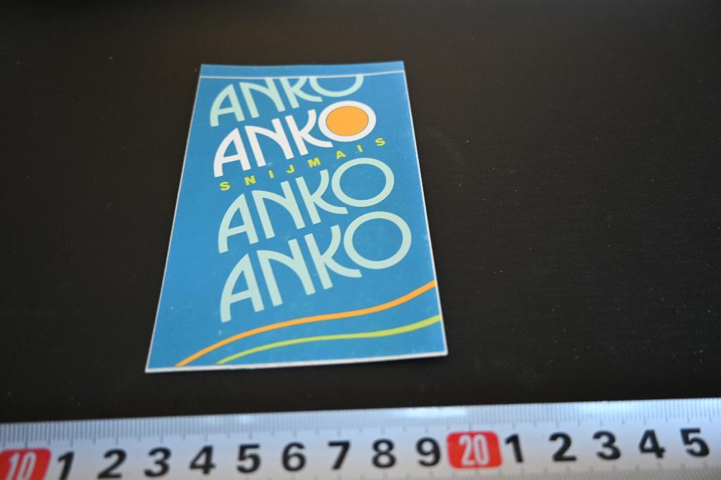 sticker ANKO snijmais, Ophalen, Zo goed als nieuw