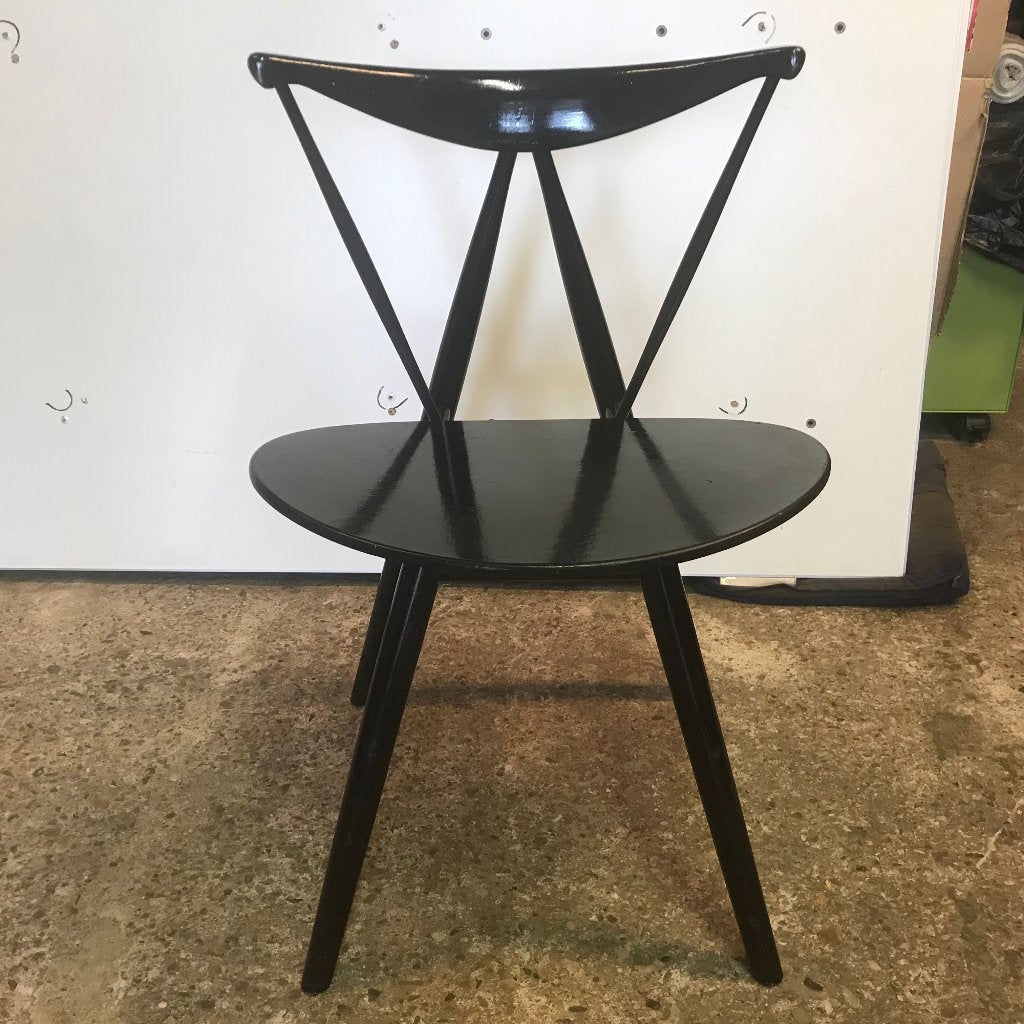Piano Chair Vilhelm Wohlert P. Jeppesen Mobelfabrik 1955, Gebruikt, Ophalen of Verzenden, Nvt, Eén