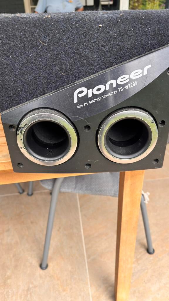 Pioneer subwoofer, Auto diversen, Autospeakers, Ophalen, Gebruikt