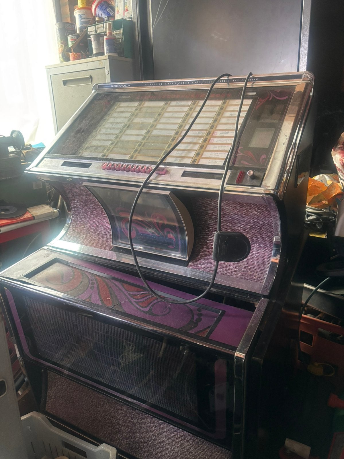 Jukebox rockola, Verzamelen, Automaten | Jukeboxen, Ophalen, Zo goed als nieuw, 1970 tot heden, Overige merken