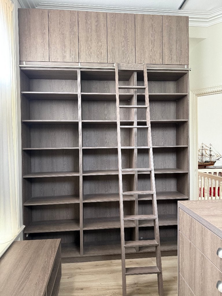 Volledige walk-in-closet - goede staat - mag ook in delen!, Gebruikt, 200 cm of meer, 200 cm of meer, 25 tot 50 cm