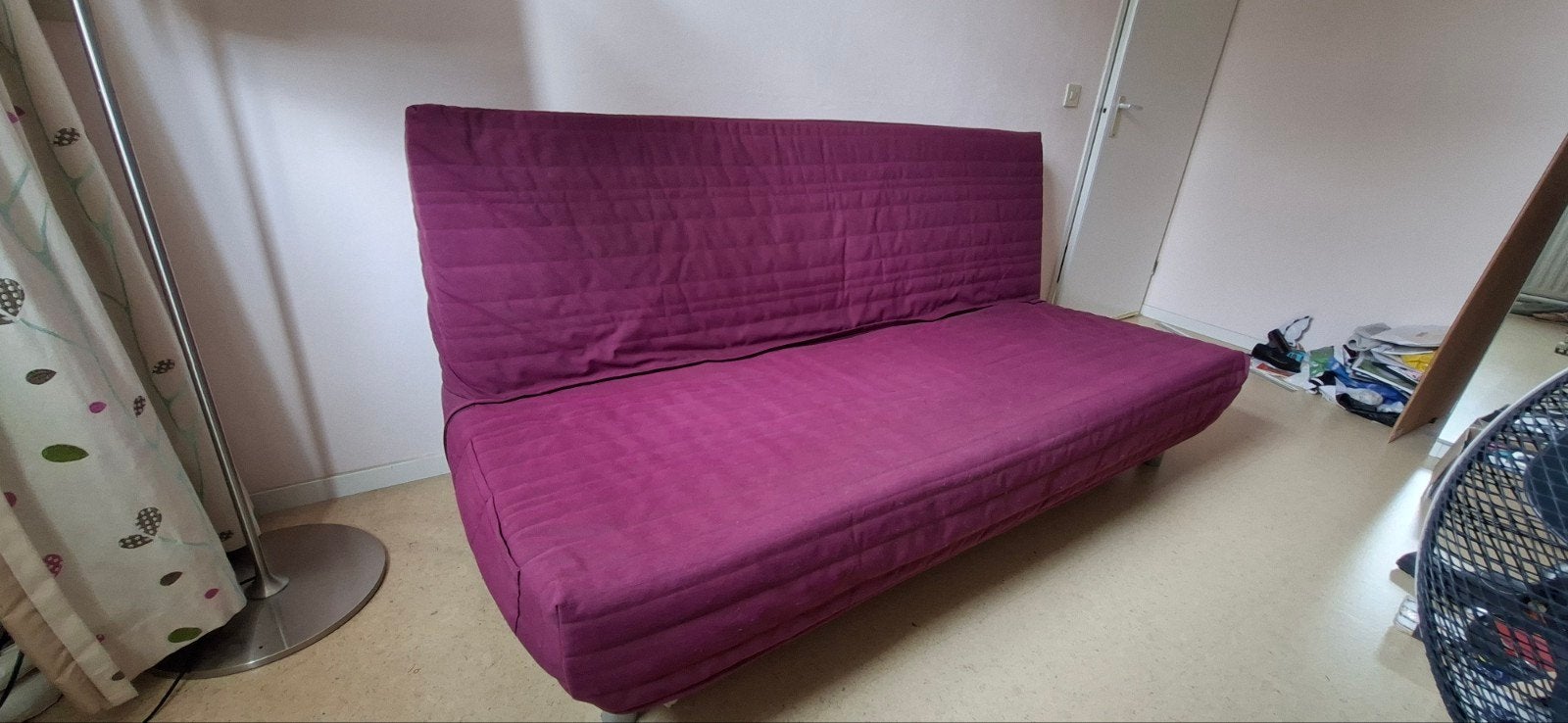 IKEA Beddinge bedbank (bed en bank in één), Huis en Inrichting, Slaapkamer | Slaapbanken, Ophalen, Gebruikt, Tweepersoons, 140 cm