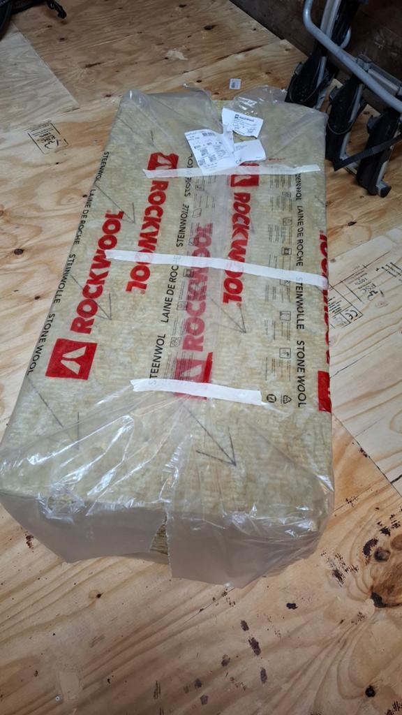 Rockwool isolatieplaten 100x120x60 cm - Nieuw, Ophalen, Nieuw, Steenwol, Minder dan 5 m²