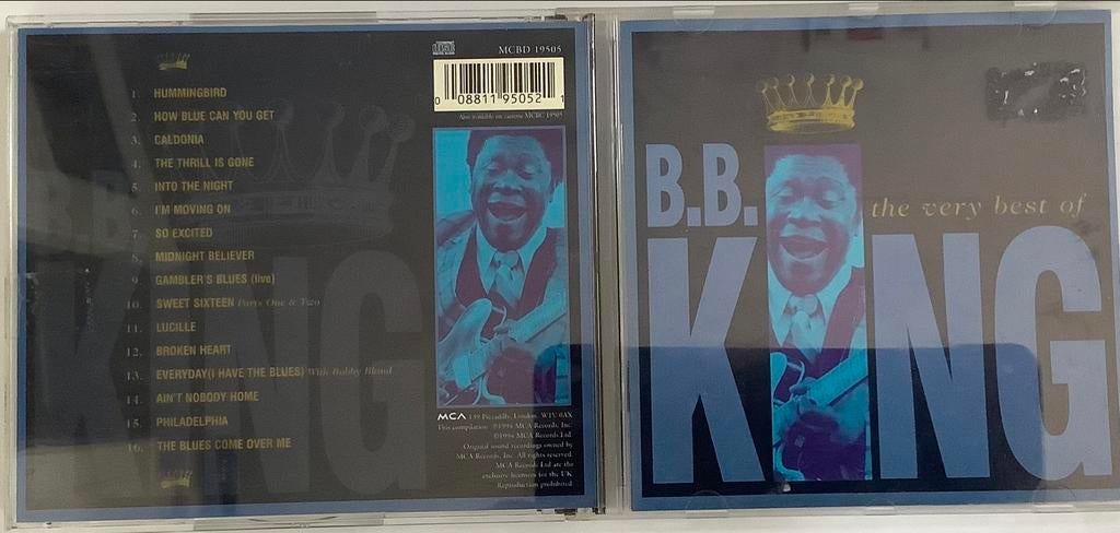 BB King 6 geweldige CD’s voor één prijs., Ophalen of Verzenden, Zo goed als nieuw
