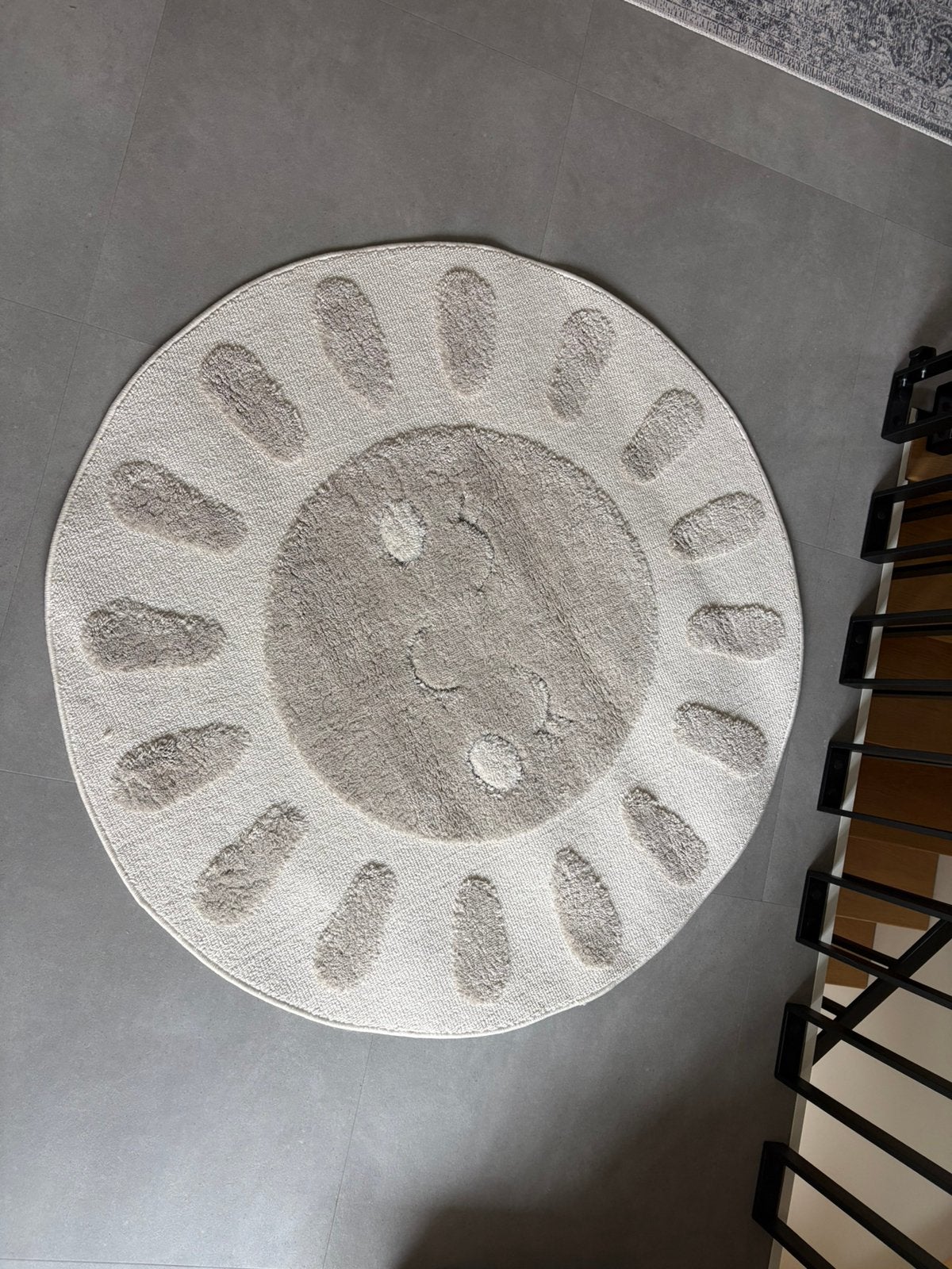 Vloerkleed kinderkamer, Ophalen, 100 tot 150 cm, Zo goed als nieuw, Beige