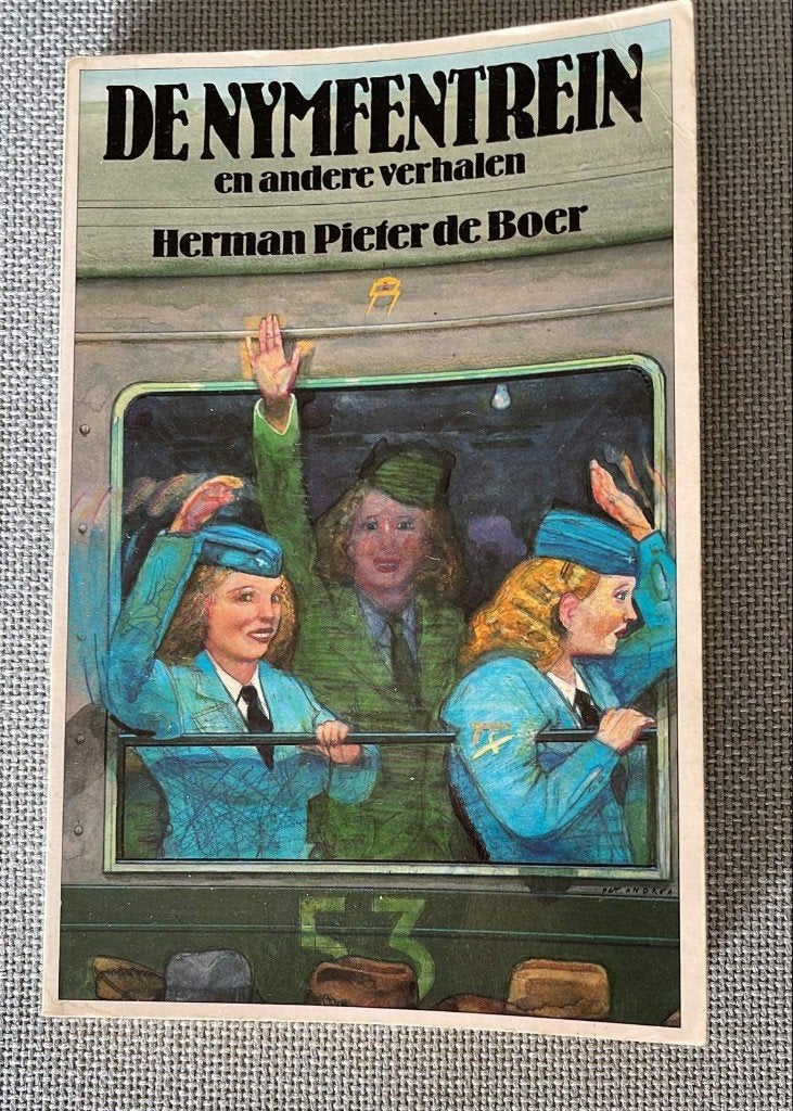 Boek: De Nymfentrein, Ophalen of Verzenden, Gelezen, Herman Pieter de Boer, Nederland