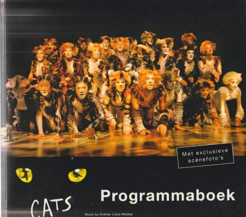 Cats Programmaboek, Ophalen of Verzenden, Zo goed als nieuw, Ballet of Musical