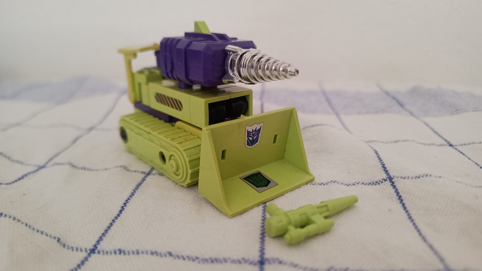 Transformers G1 Bone Crusher Constructicon, Verzamelen, Transformers, G1, Ophalen of Verzenden, Gebruikt, Decepticons