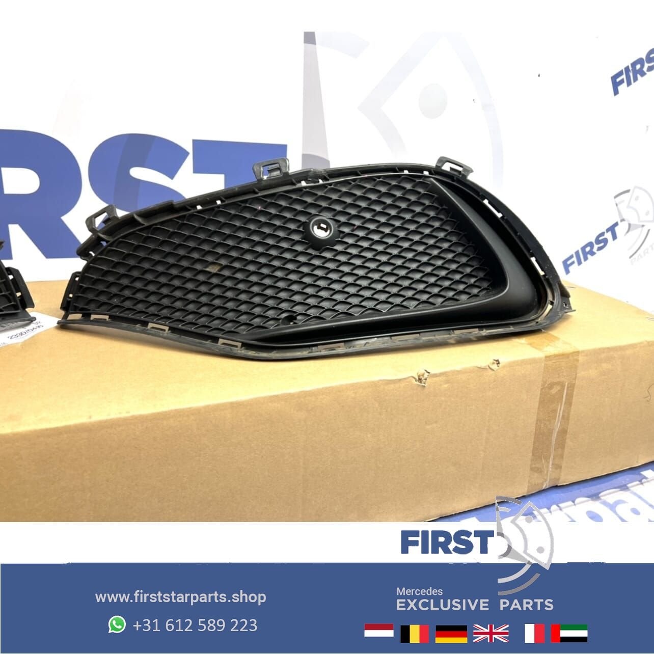 W176 A KLASSE W117 CLA FACELIFT AMG BUMPER ROOSTER VOORBUMPE, Gebruikt, -, Ophalen of Verzenden, -