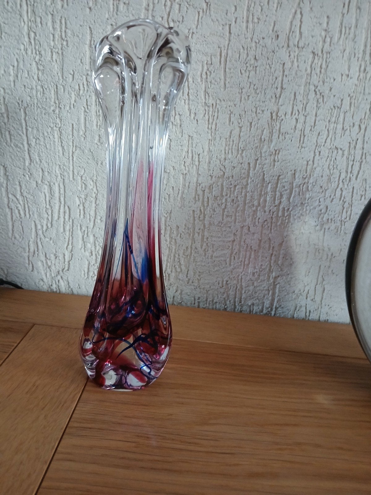 Mooie gekleurde vaas, Max Verboeket model, puntgaaf, Antiek en Kunst, Ophalen of Verzenden