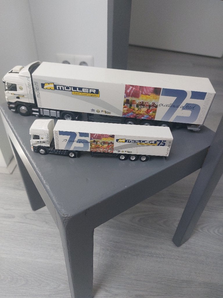 kleine  vrachtwagens, Ophalen