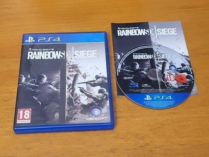 PS4 | Rainbow Six Siege, Gebruikt, Vanaf 18 jaar, Shooter, 1 speler