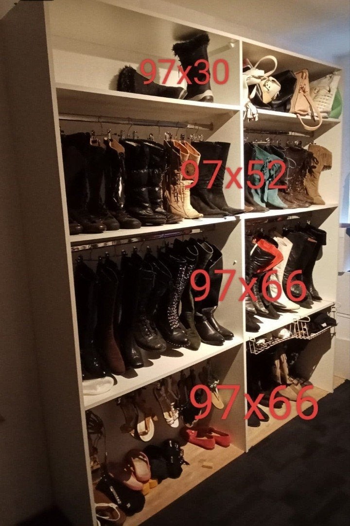 Laarzen,tassen / schoenenkast, Ophalen, Gebruikt