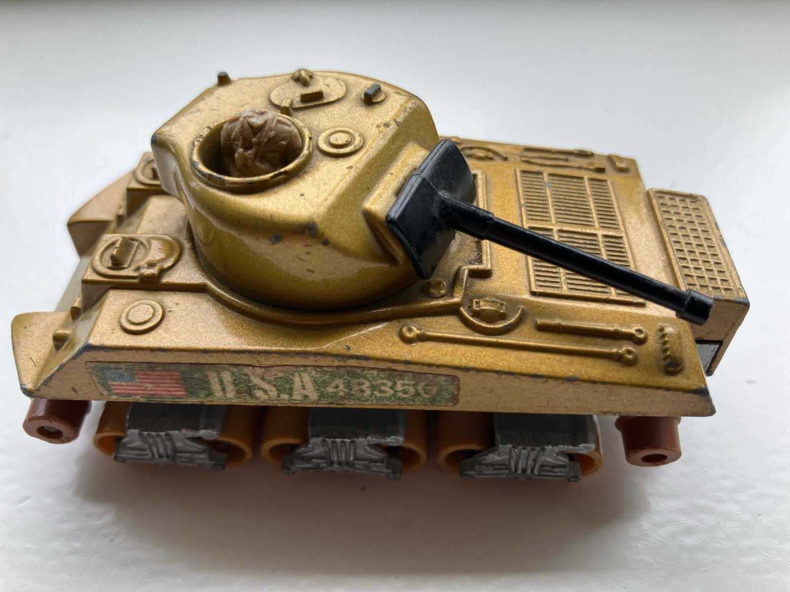 Matchbox Battle Kings K-101 Tank - 1974 Vintage Speelgoed, Ophalen of Verzenden, Gebruikt