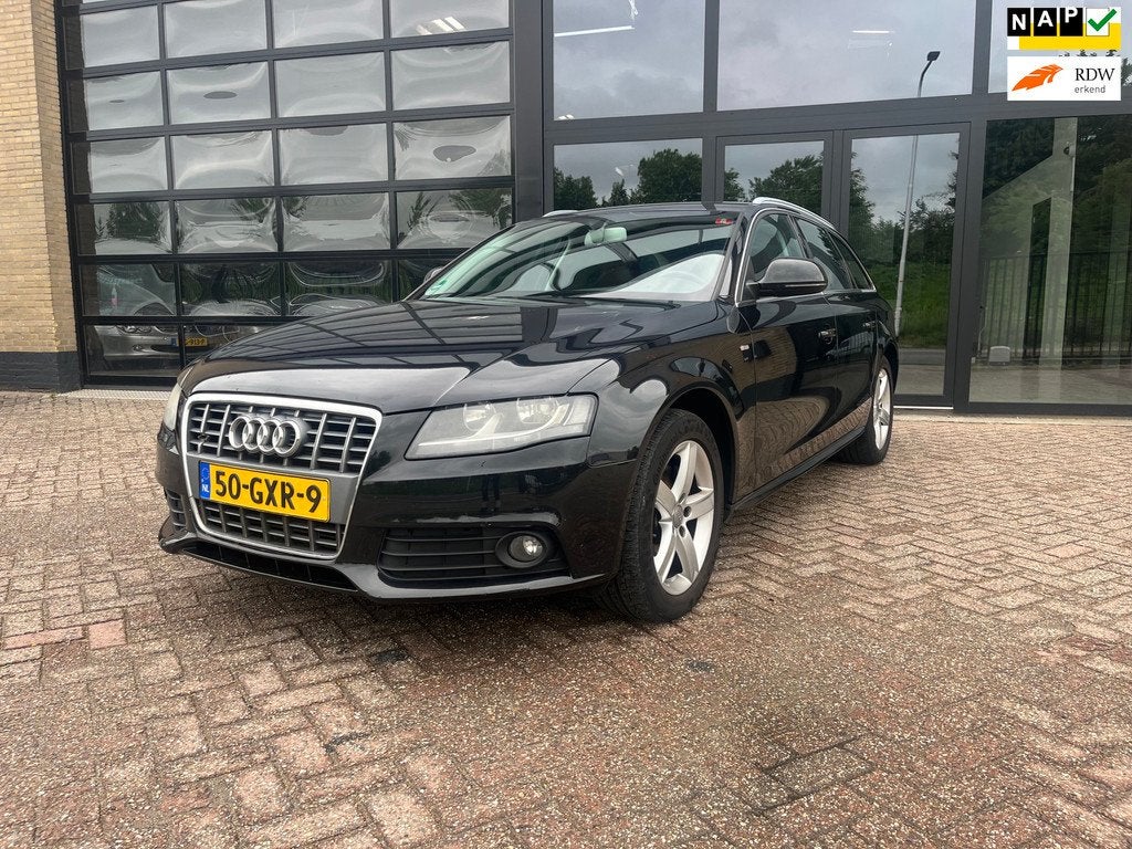 Audi A4 Avant 1.8 TFSI Pro Line Business, Leer, Navi, Pdc, Auto's, Audi, Voorwielaandrijving, Gebruikt, 4 cilinders, Zwart