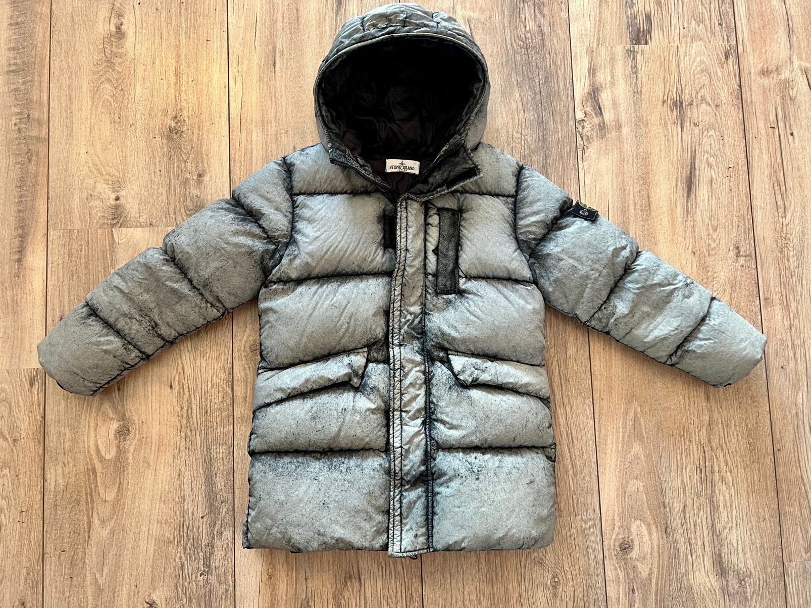Stone Island Down Jacket winterjas mt 10, Ophalen, Nieuw, Jongen, Jas