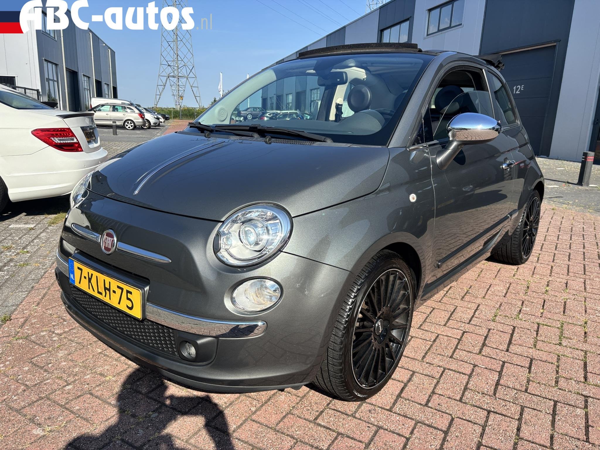 Fiat 500 C TwinAir Lounge Cabrio 86pk / Sportleder / Xenon /, Euro 5, 86 pk, Gebruikt, Cabriolet