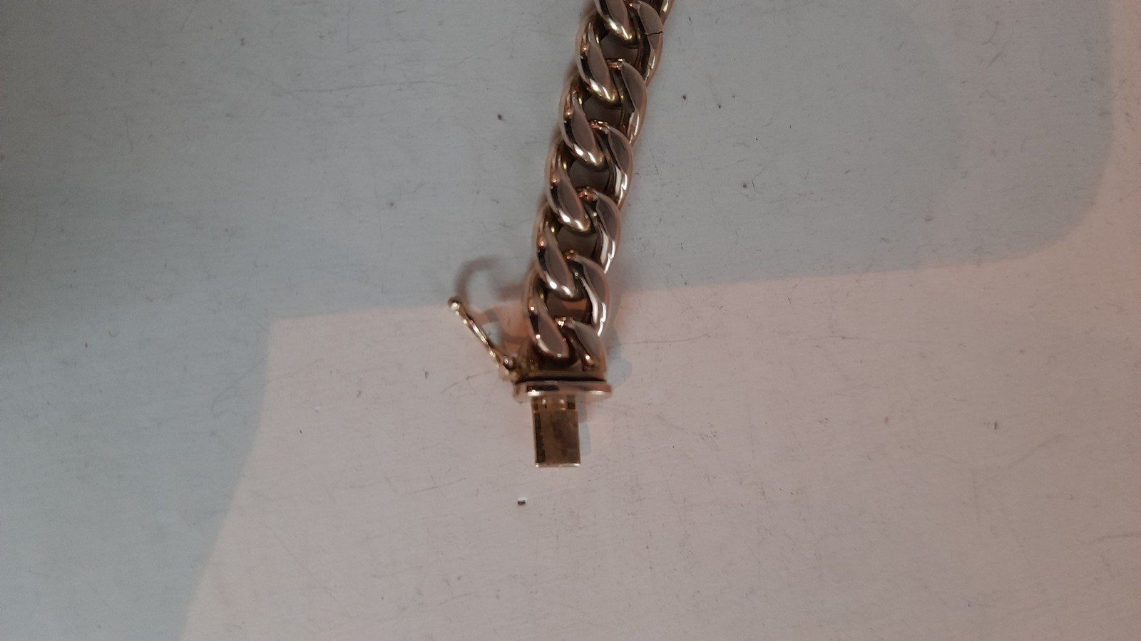Gouden Gourmet armband, Ophalen of Verzenden, Zo goed als nieuw, Goud, Goud