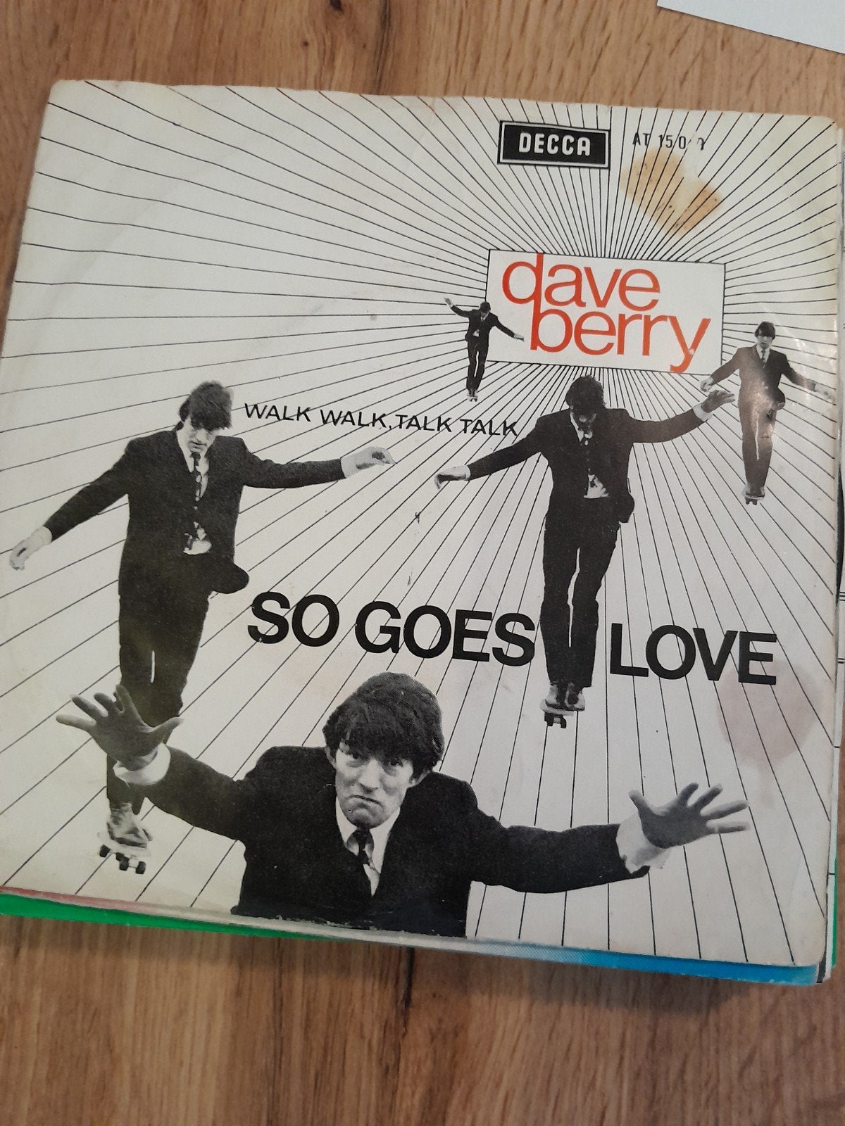 dave berry 7inch so goes love, Cd's en Dvd's, Vinyl Singles, Ophalen of Verzenden, Zo goed als nieuw, Pop