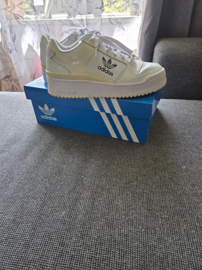 Adidas Forum Bold sneakers maat 38 ⅔, Adidas, Wit, Ophalen of Verzenden, Sneakers of Gympen