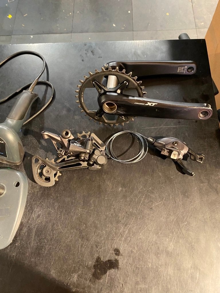 Gebruikte Deore XT 12SP Onderdelen, Ophalen of Verzenden, Gebruikt