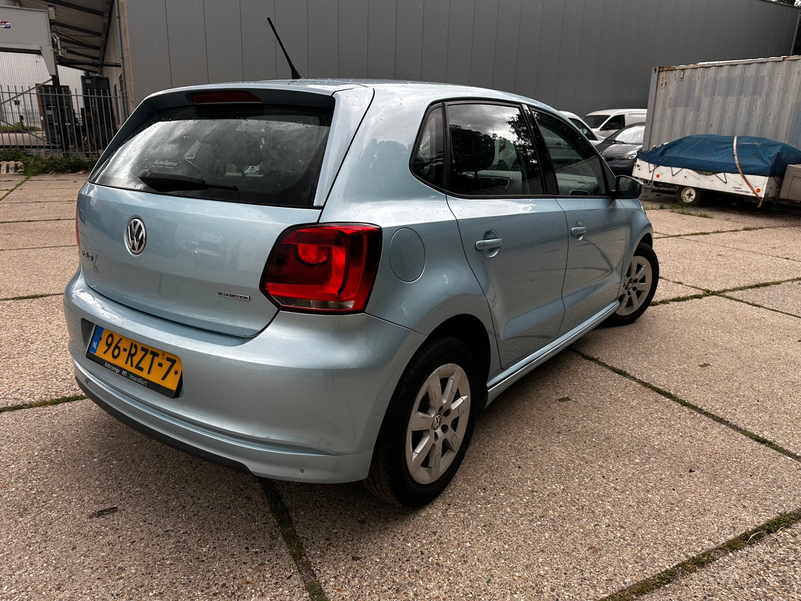 Volkswagen Polo 1.2 TDI 55KW BM 2011 Blauw, Auto's, Voorwielaandrijving, 74 pk, 1199 cc, Start-stop-systeem