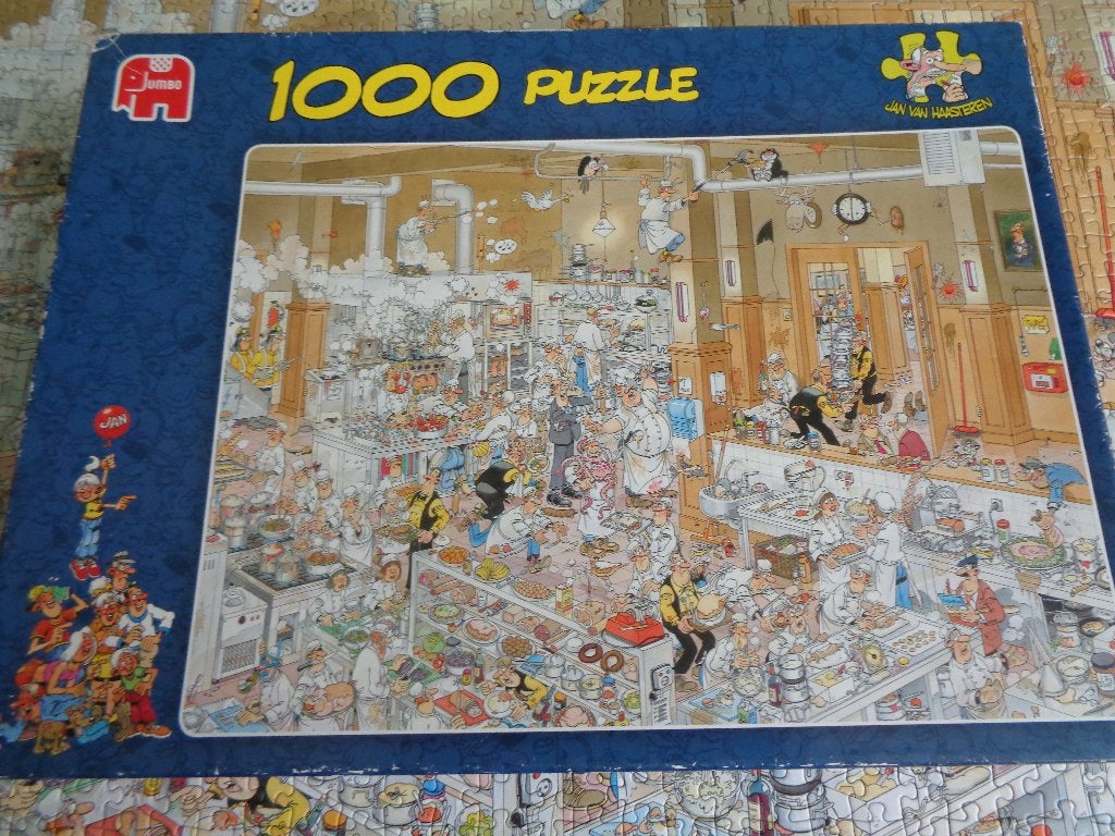 jan van haasteren 1000, Ophalen of Verzenden, 500 t/m 1500 stukjes, Zo goed als nieuw