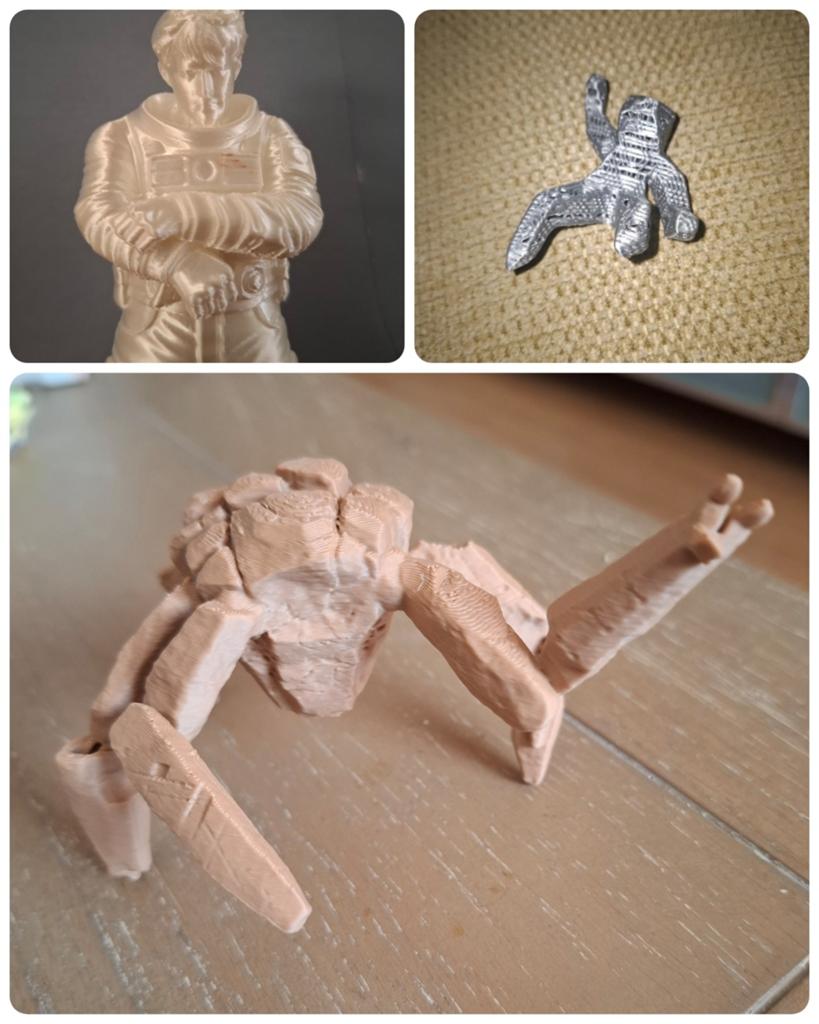 3D Geprinte Project Hail Mary Figuren - Ryland Grace & Rocky, Ophalen of Verzenden, Nieuw, Groter dan 1:35, Figuur of Figuren