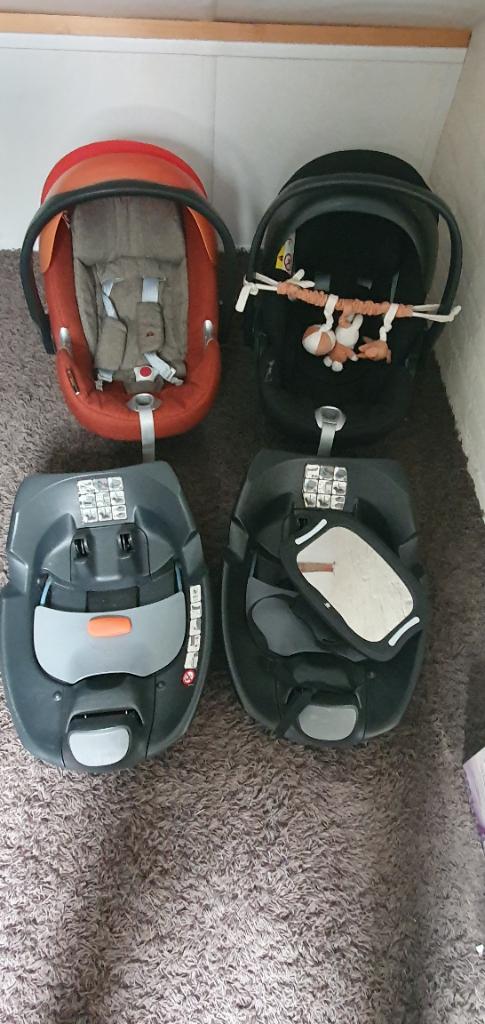 Autostoeltjes met base, Gebruikt, Isofix, 0 t/m 13 kg, Ophalen