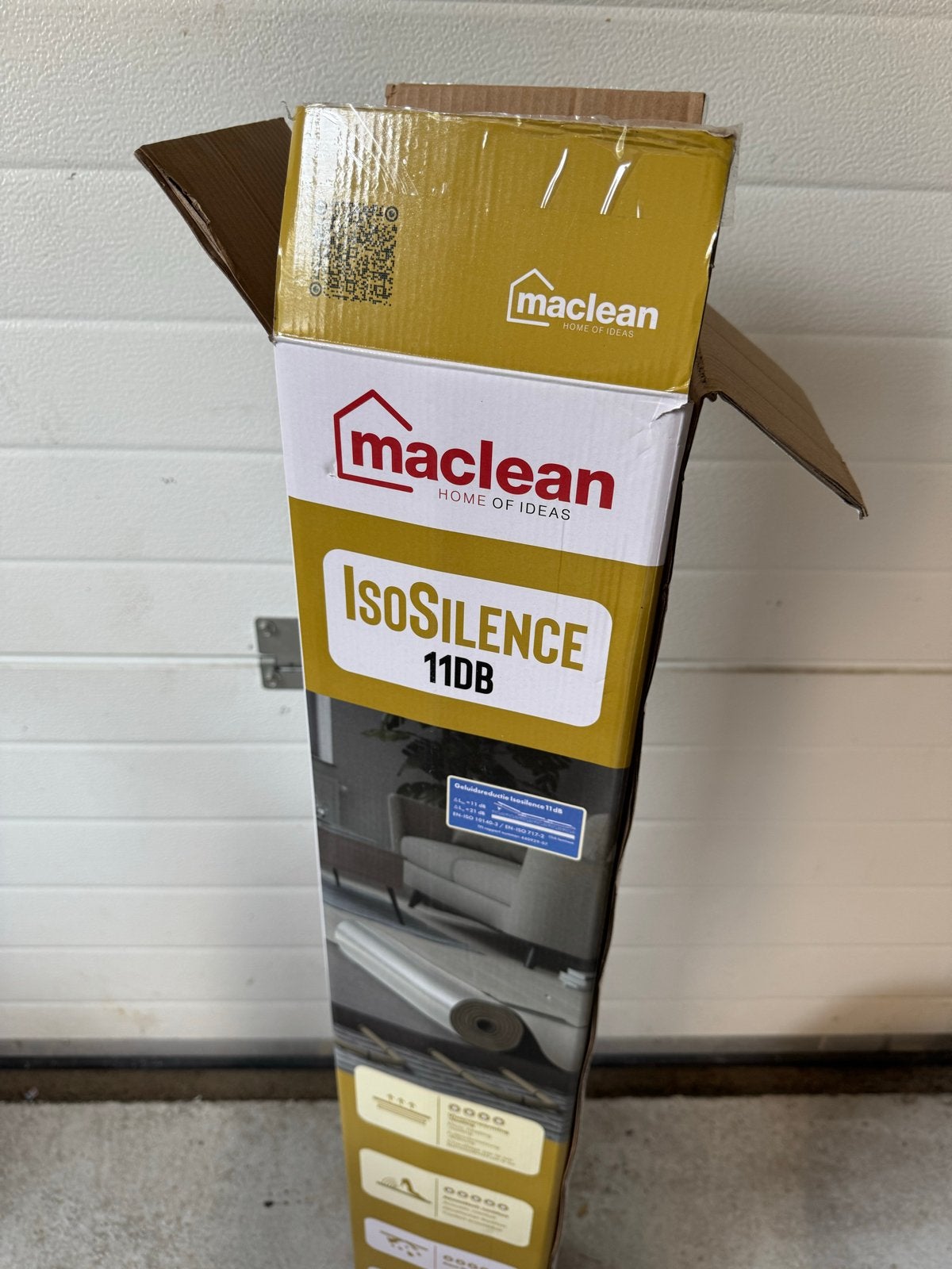 Maclean IsoSilence 11db Ondervloer 2,5m2, Ophalen, Overige materialen, 30 cm of meer, Nieuw