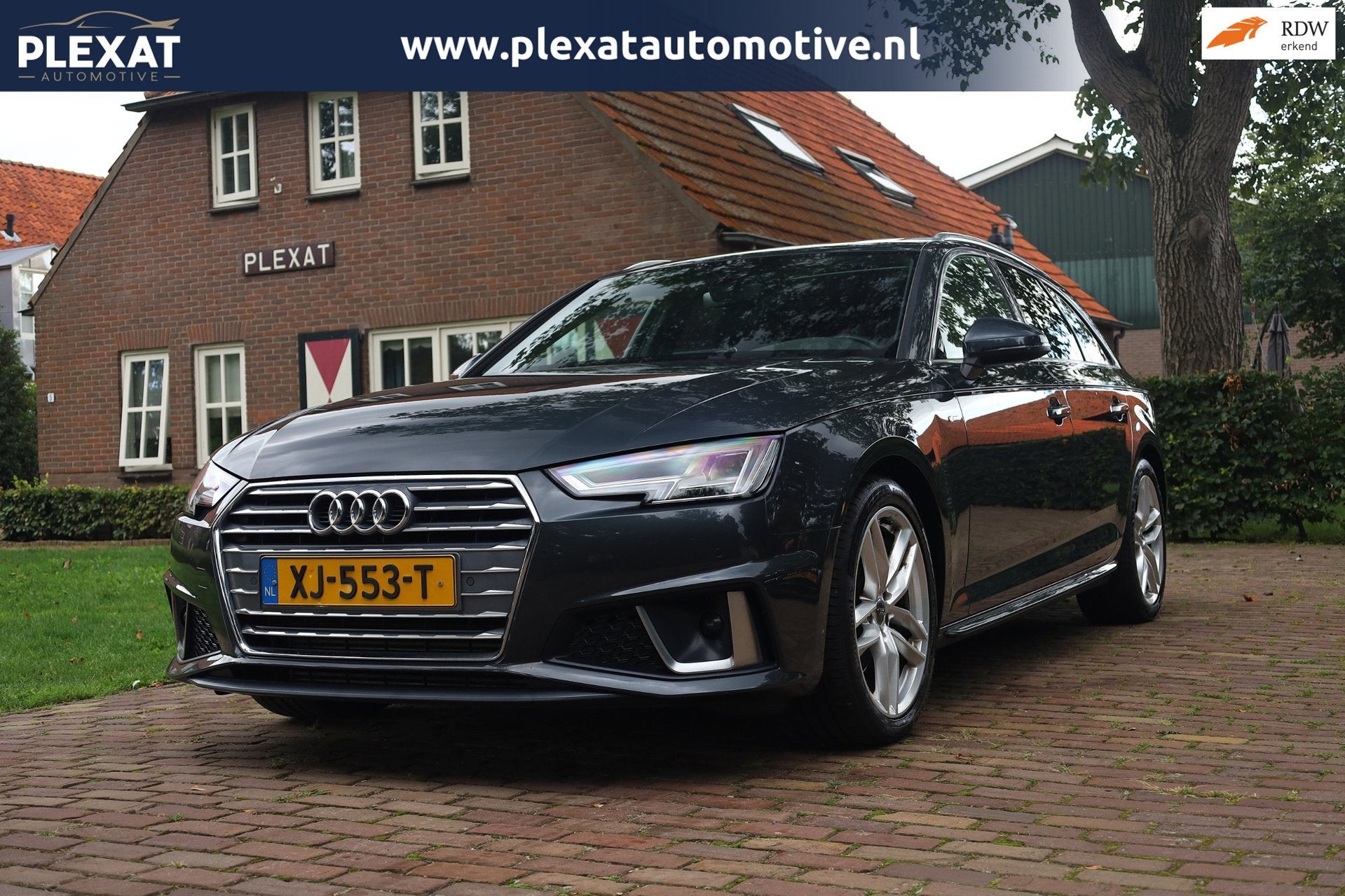 Audi A4 Avant 40 TFSI Sport S line edition Aut. | 3x S-Line, Auto's, Dealer onderhouden, Gebruikt, 1984 cc, Origineel Nederlands