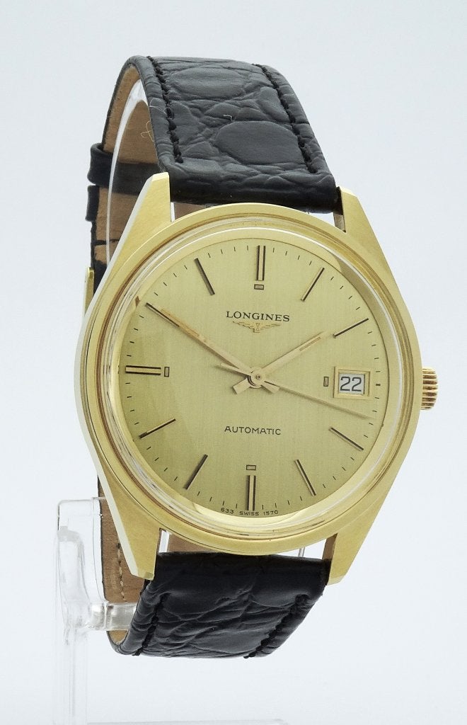 Longines 1977 Vintage Super mint NOS automatisch Nieuw, Sieraden, Tassen en Uiterlijk, Leer, Staal, Polshorloge, Nieuw