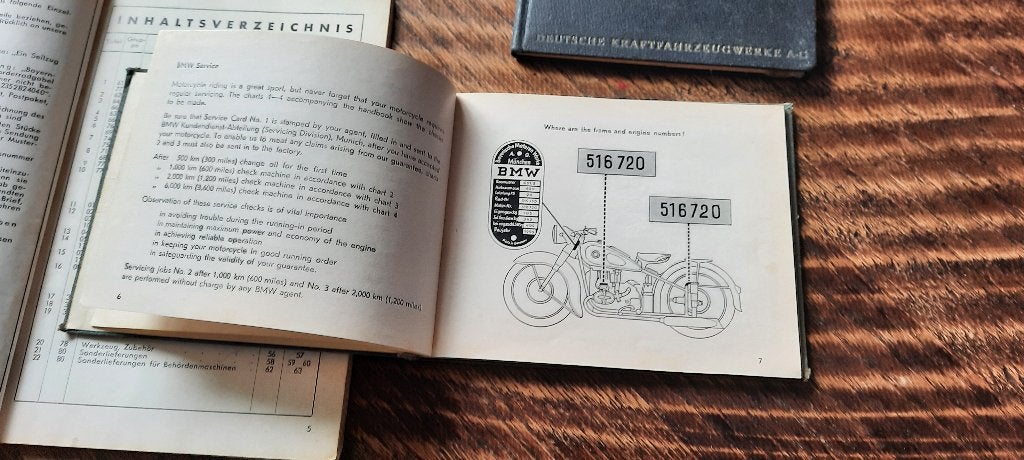 Boekjes onderdelen van Duitse motoren, Ophalen of Verzenden, Gelezen, Diverse auteurs, Merk of Model