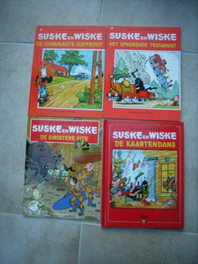 4x Suske en Wiske stripalbums (1 hardcover), Eén stripboek, Ophalen of Verzenden, Nieuw, Willy Vandersteen