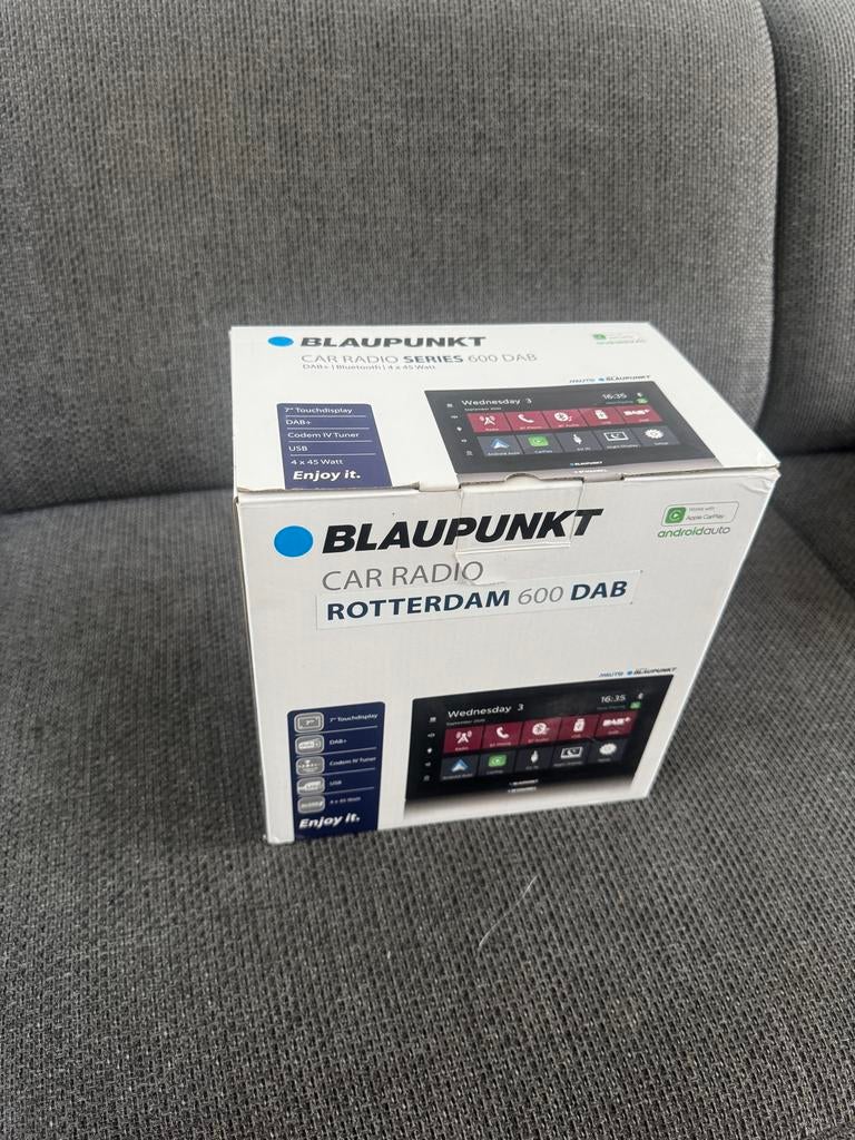 Blaupunkt Rotterdam 600 DAB Autoradio, Auto diversen, Autoradio's, Ophalen, Zo goed als nieuw