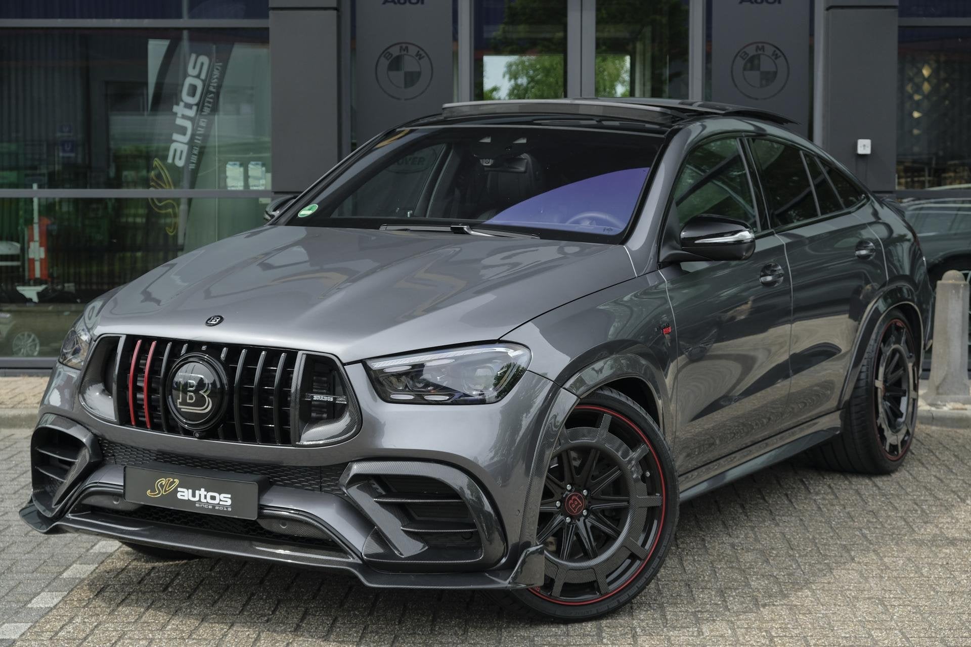 Mercedes-Benz GLE-klasse Coupé GLE450d AMG 390pk Brabus Roc, Auto's, 390 pk, Verblindingsvrij grootlicht, Leder, Bedrijf