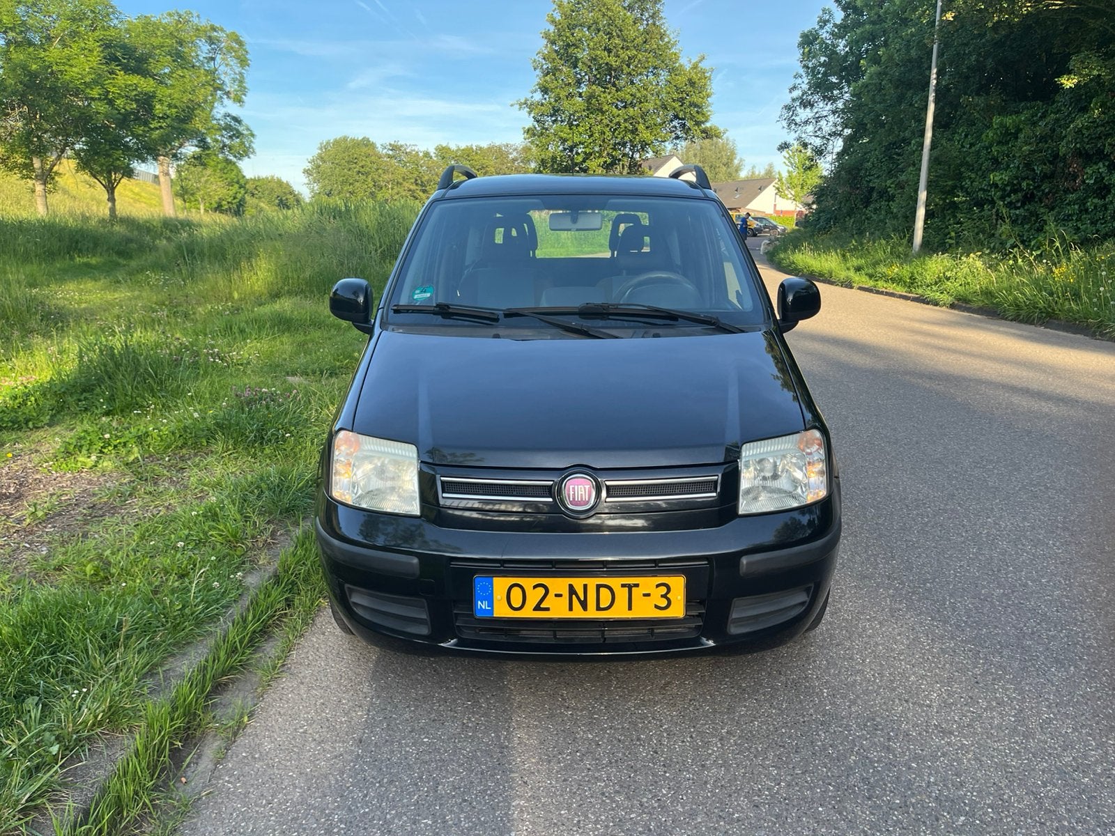 Fiat Panda 2010 1.2benzin 69pk Airco km 100500, Auto's, Bedrijf, Te koop
