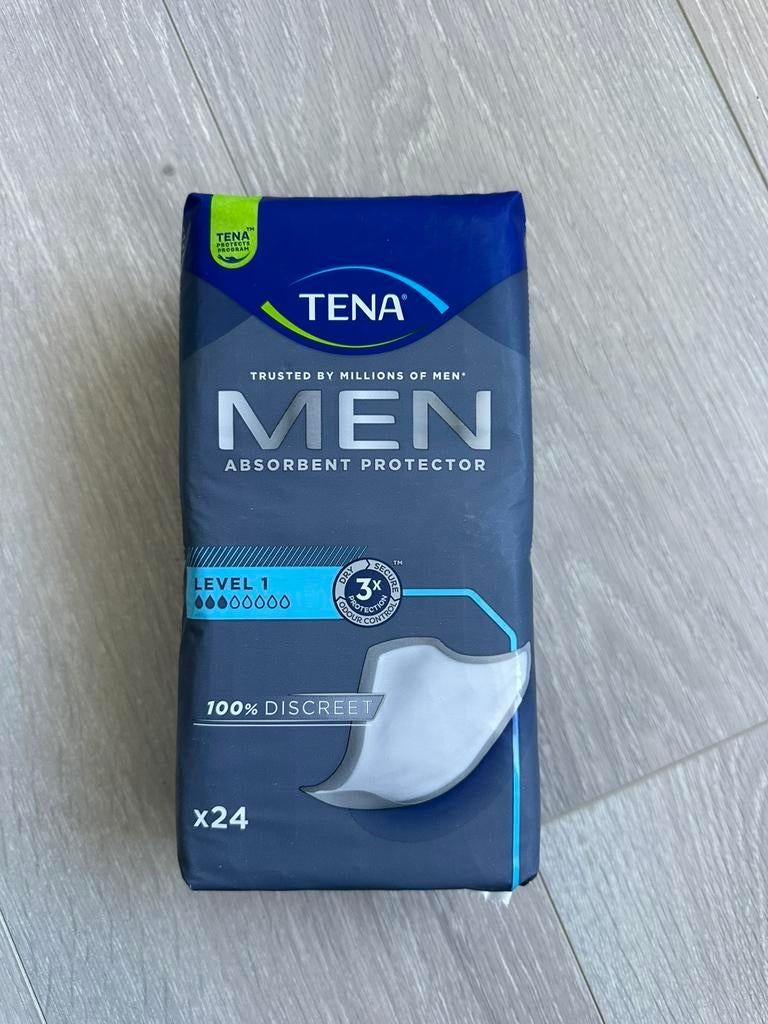 TENA MEN, Ophalen, Nieuw