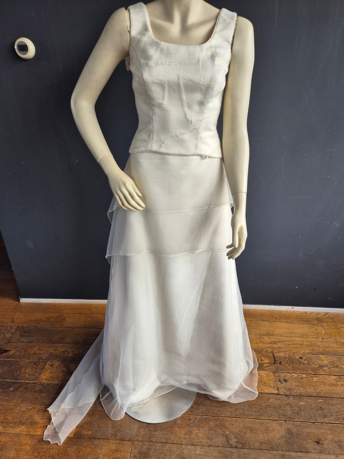 Creationjolie Bruidsjurk Maat 38, Kleding | Dames, Trouwkleding en Trouwaccessoires, Trouwjurk, Wit, Ophalen of Verzenden, Gedragen
