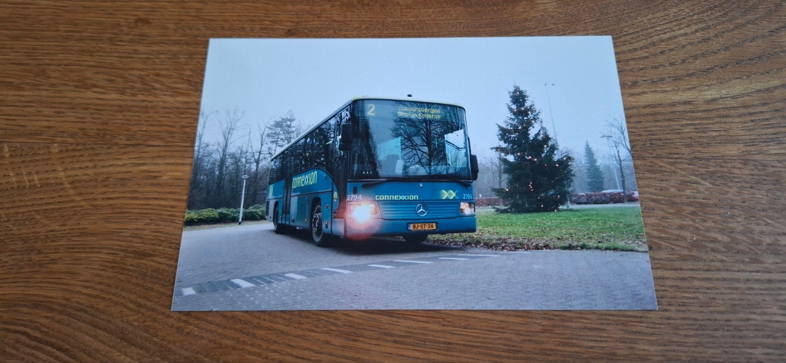 Bus foto Connexxion 2794 - Schaarsbergen 2008, Ophalen of Verzenden, Zo goed als nieuw, Bus of Metro, Overige typen