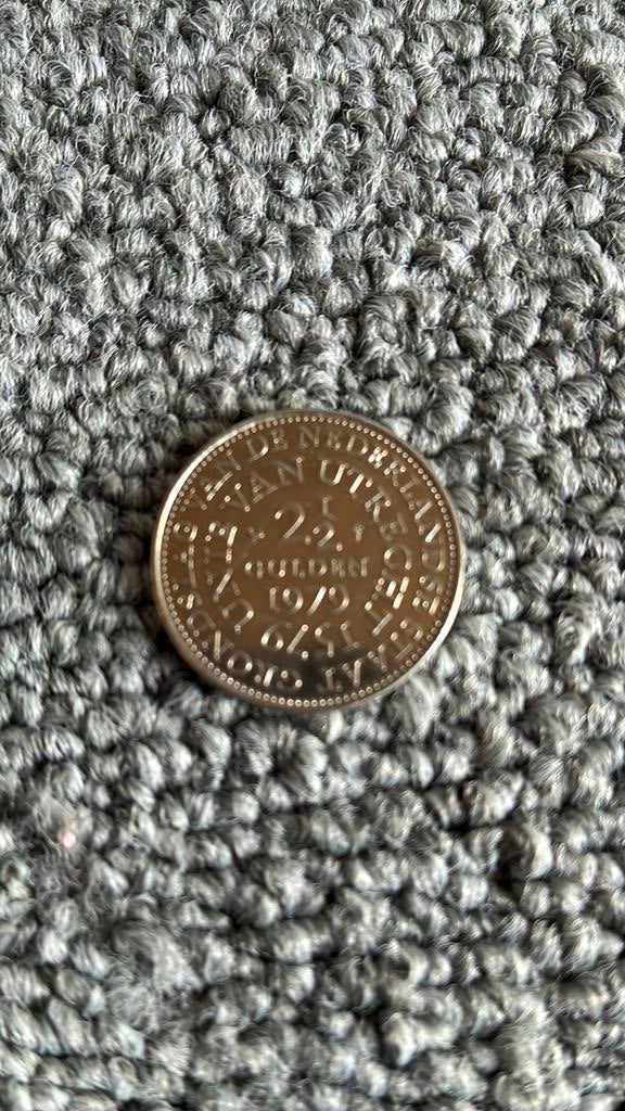 2,5 gulden 1979 unie van Utrecht, Ophalen of Verzenden, Koningin Juliana, 2½ gulden