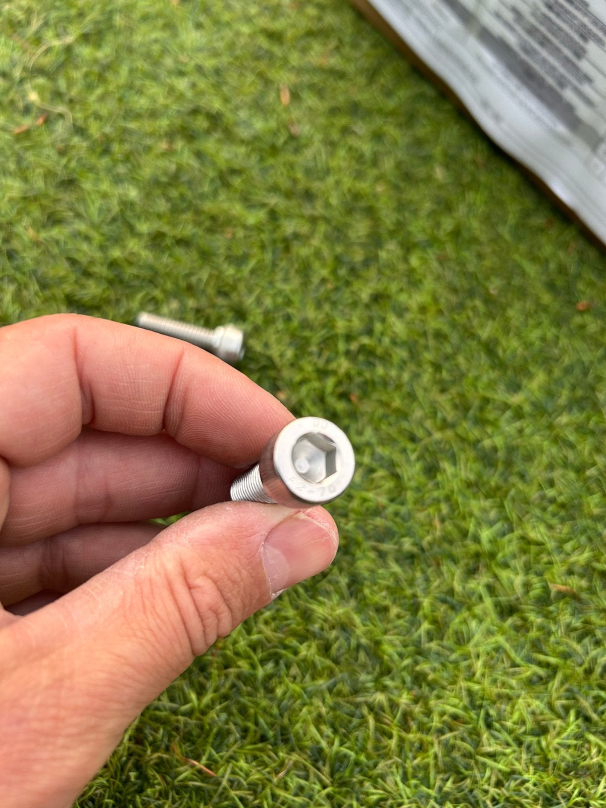 RVS inbusbouten, Tuin en Terras, Gras en Kunstgras, Ophalen of Verzenden, Nieuw, Minder dan 10 m²