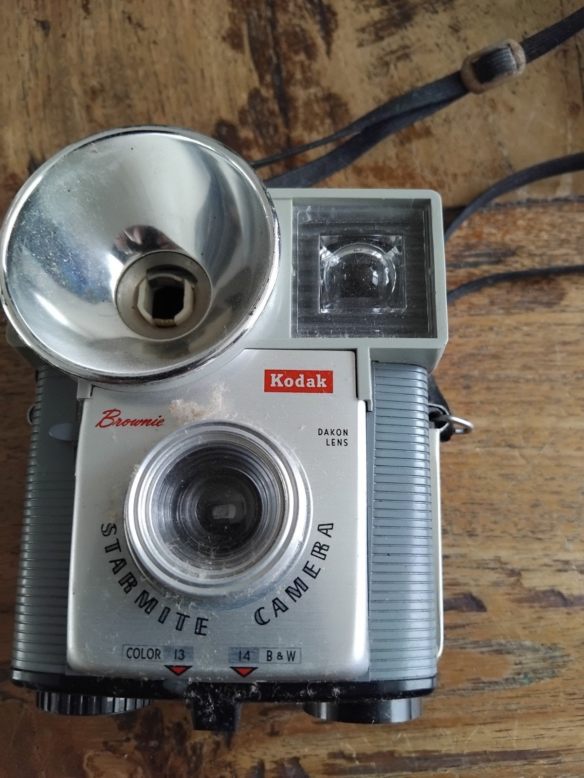 Vintage Kodak Brownie Starmite Camera met flitser en tas, Ophalen of Verzenden