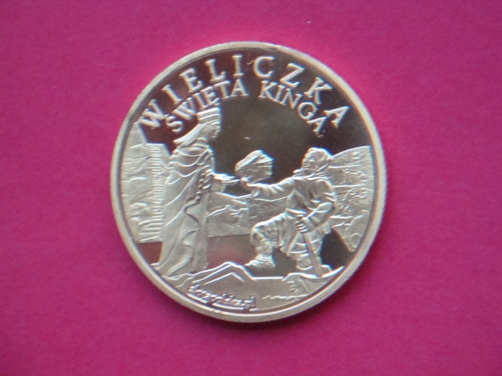 Penning UNC Wieliczka Zoutmijn Krakau Polen., Verzenden, Buitenland, Munten