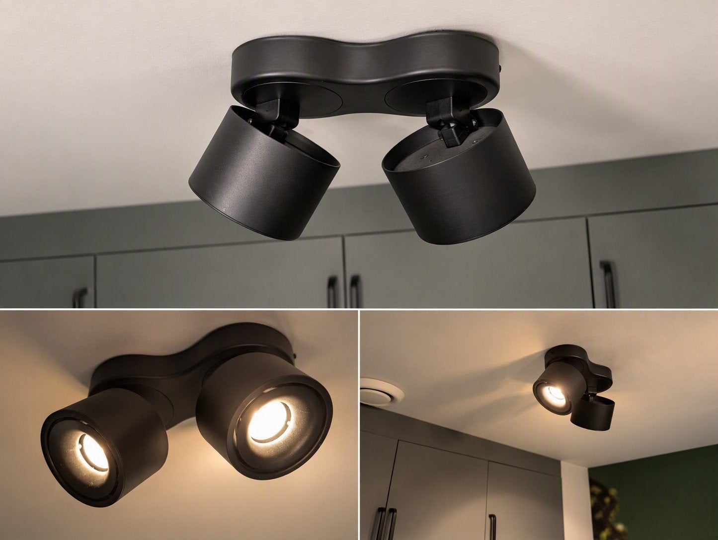 Moderne LED opbouwspots - Zo goed als nieuw, Huis en Inrichting, Ophalen, Opbouwspot, Zo goed als nieuw, LED