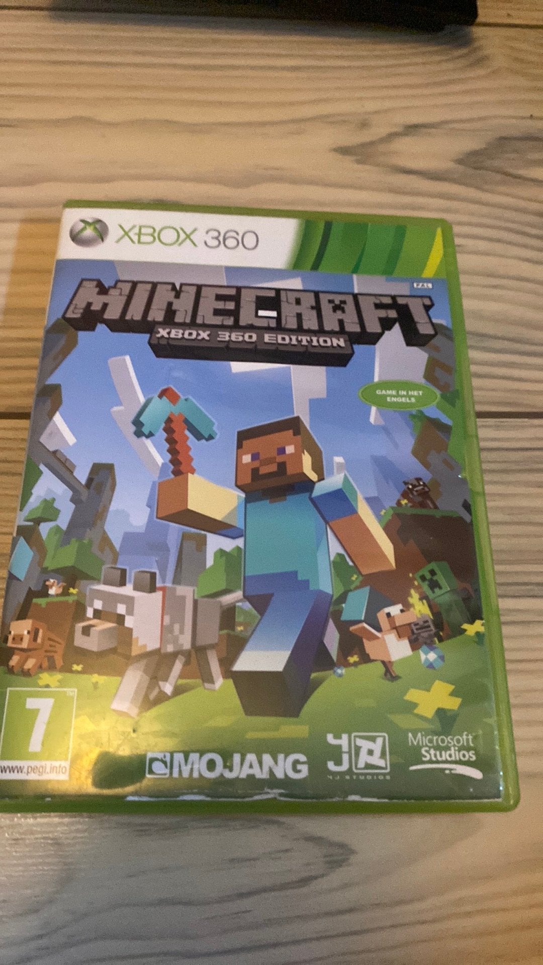 Minecraft Xbox 360 edition krasvrij, Spelcomputers en Games, Avontuur en Actie, Ophalen of Verzenden, Zo goed als nieuw, 3 spelers of meer