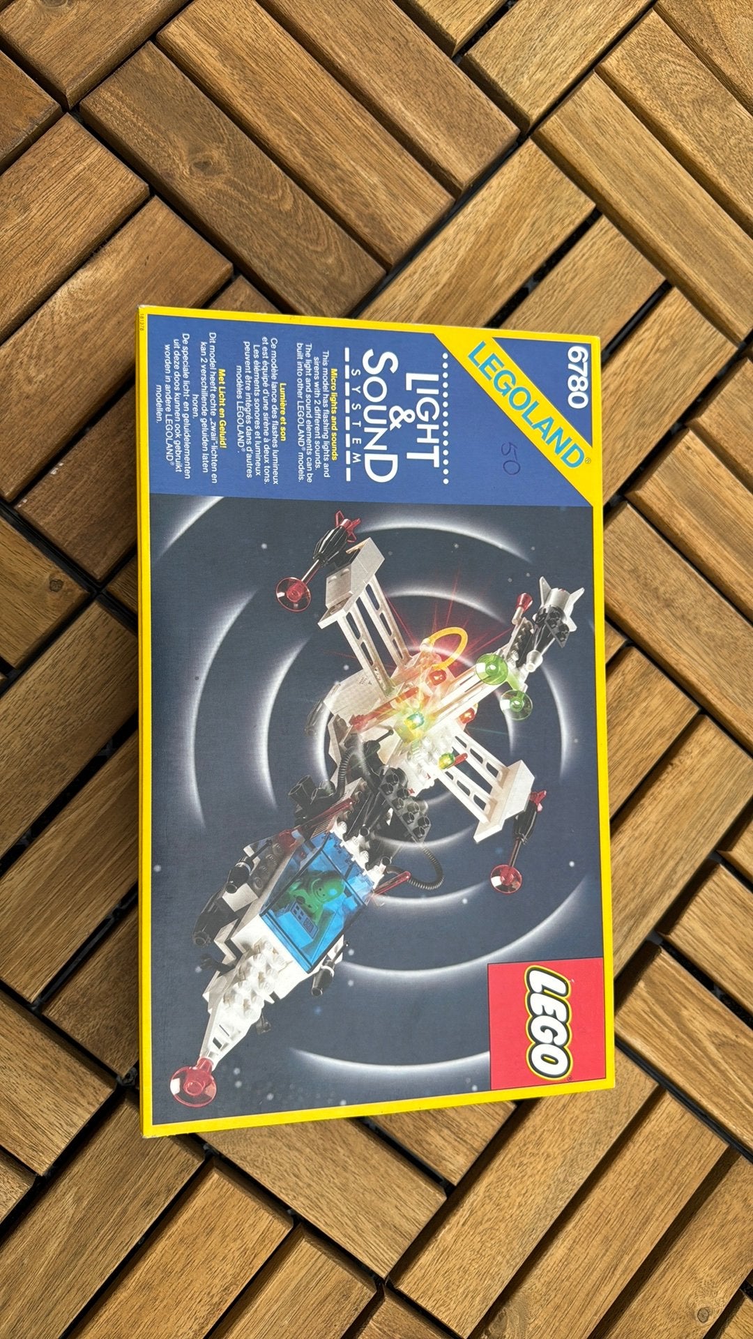 Lego Light & Sound 6780 compleet met doos en boekjes, Ophalen, Zo goed als nieuw