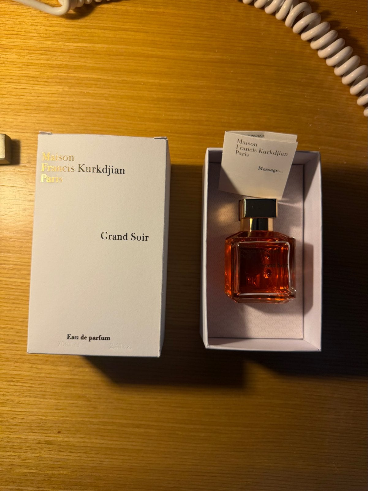 Maison Francis Kurkdjian Grand Soir 70ml Eau de Parfum, Ophalen of Verzenden, Nieuw